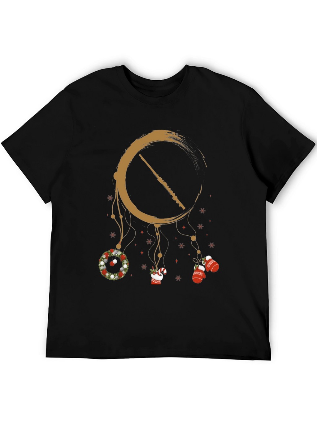 Holiday Flute Dreamcatcher Graphic Tee