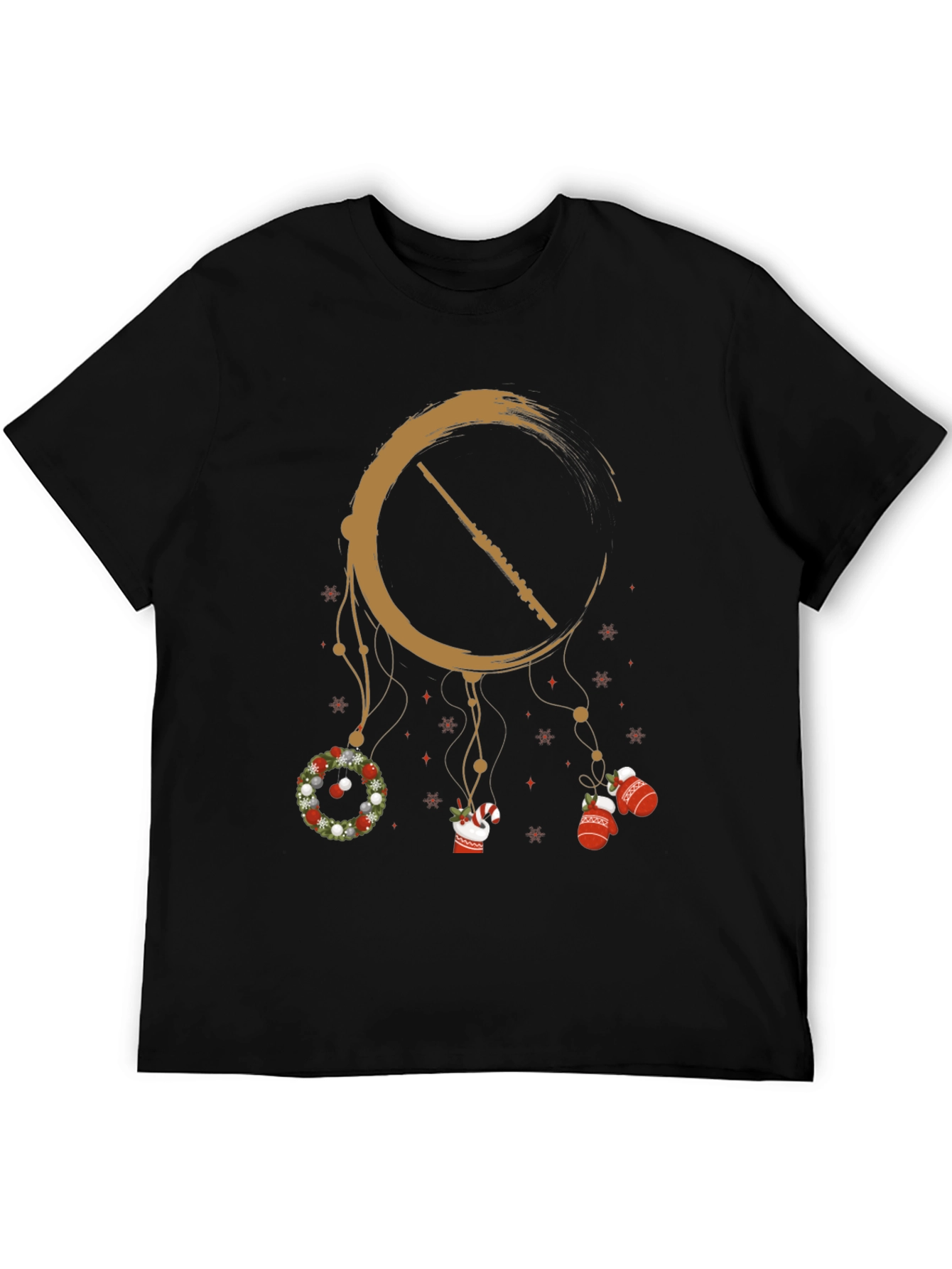 Holiday Flute Dreamcatcher Graphic Tee