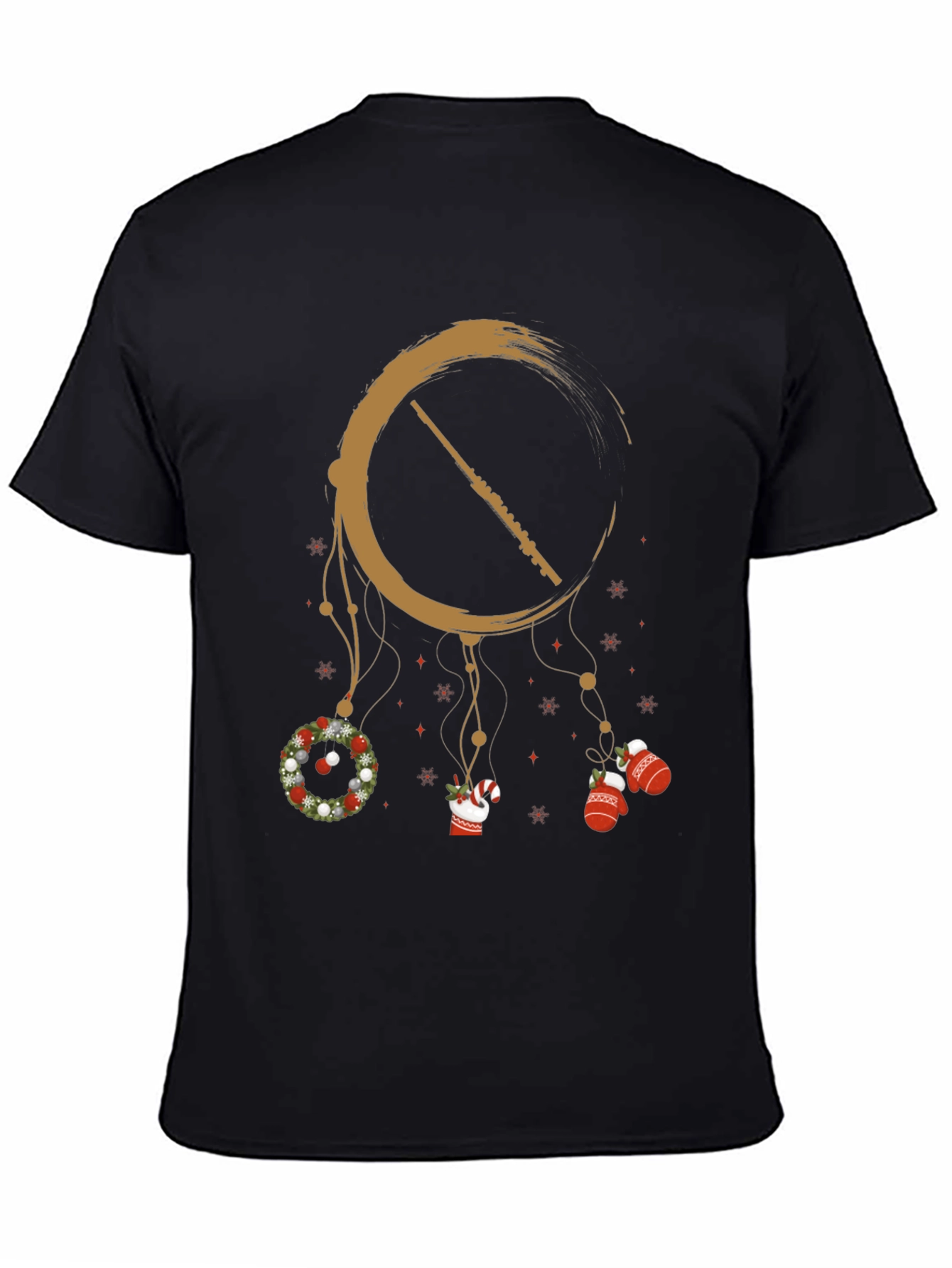 Holiday Flute Dreamcatcher Graphic Tee