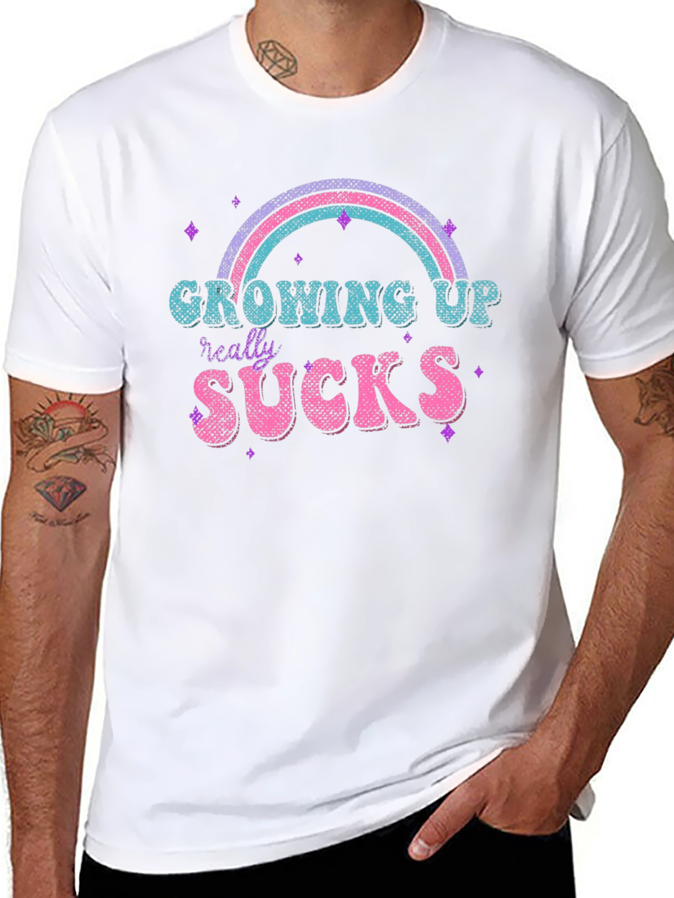 Growing Up Really Sucks Graphic Tee