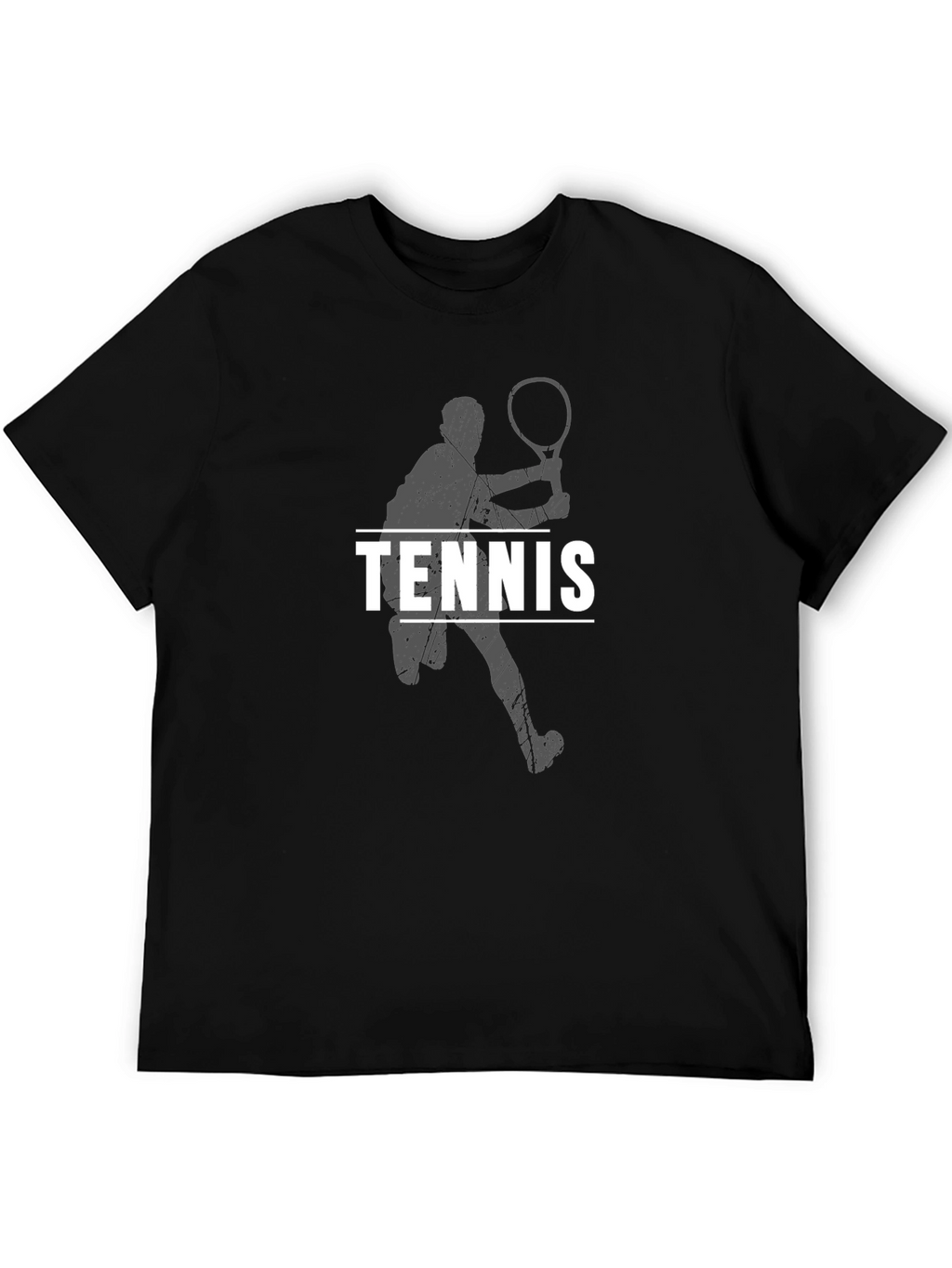 Tennis Player Graphic Tee - Stylish Sport T-Shirt