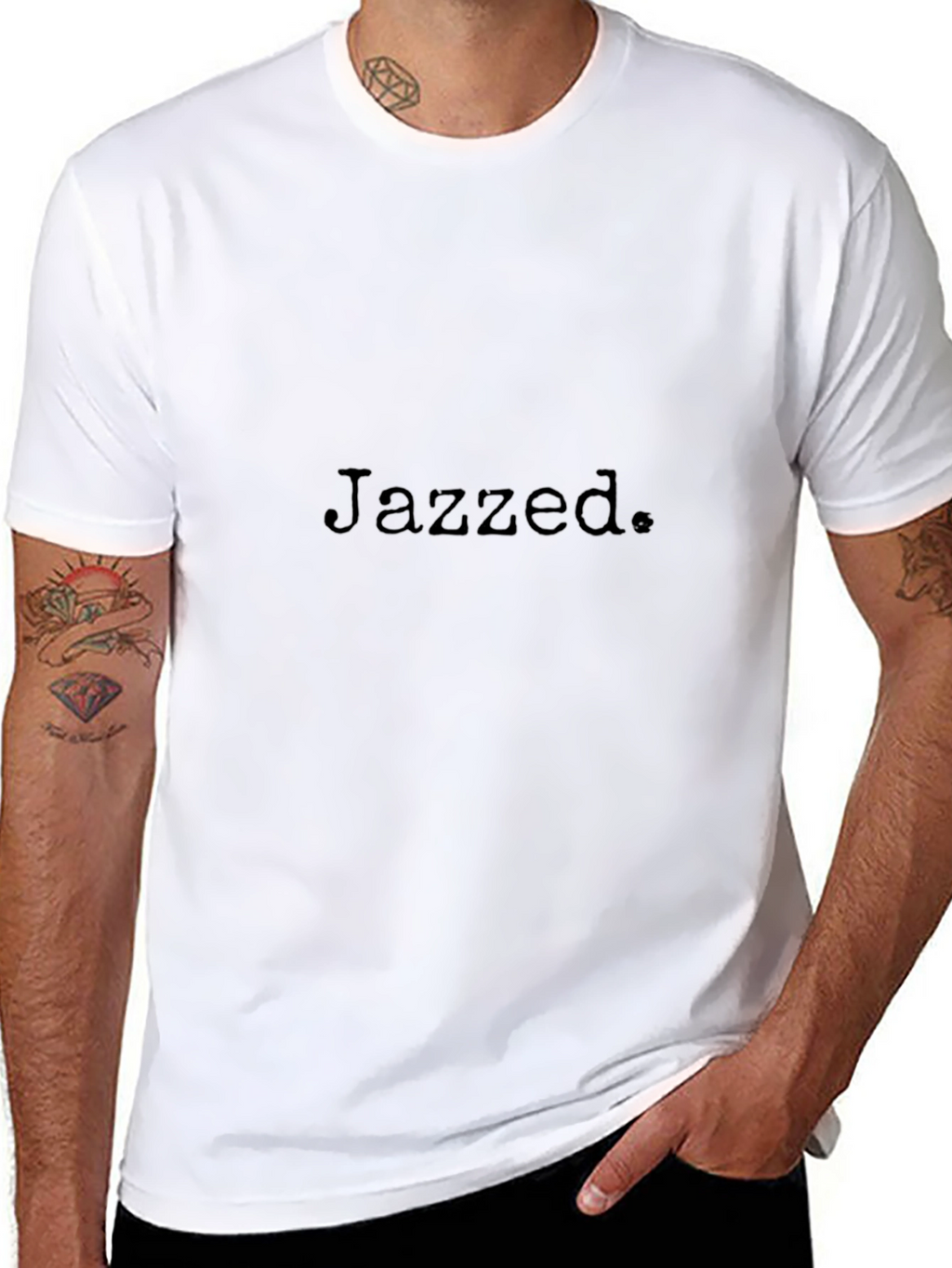 Jazzed Black T-Shirt