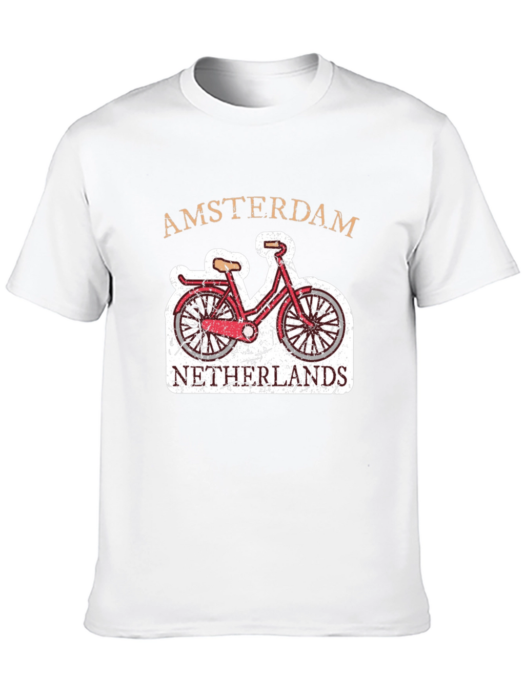 Amsterdam Netherlands Bicycle T-Shirt