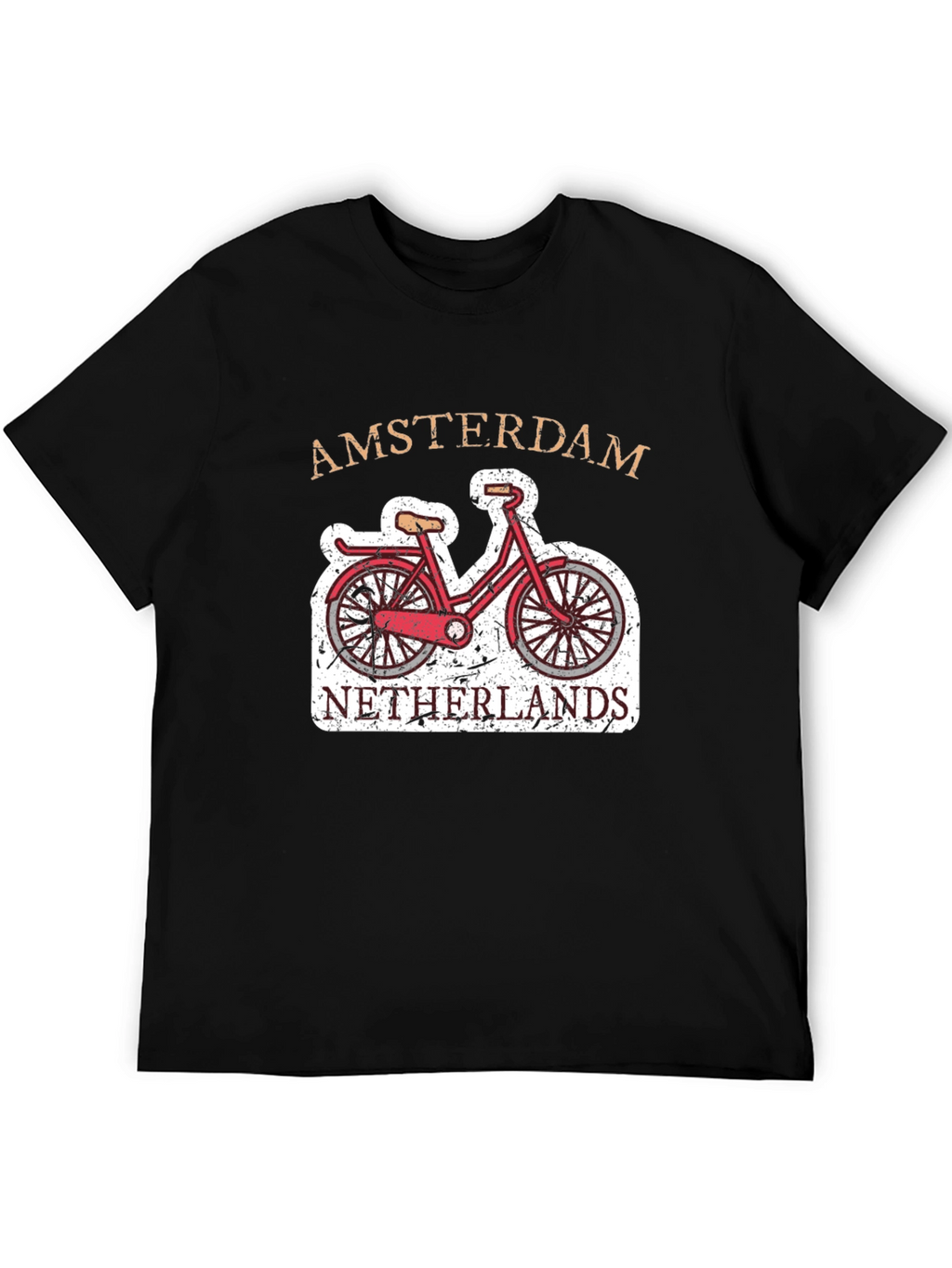 Amsterdam Netherlands Bicycle T-Shirt
