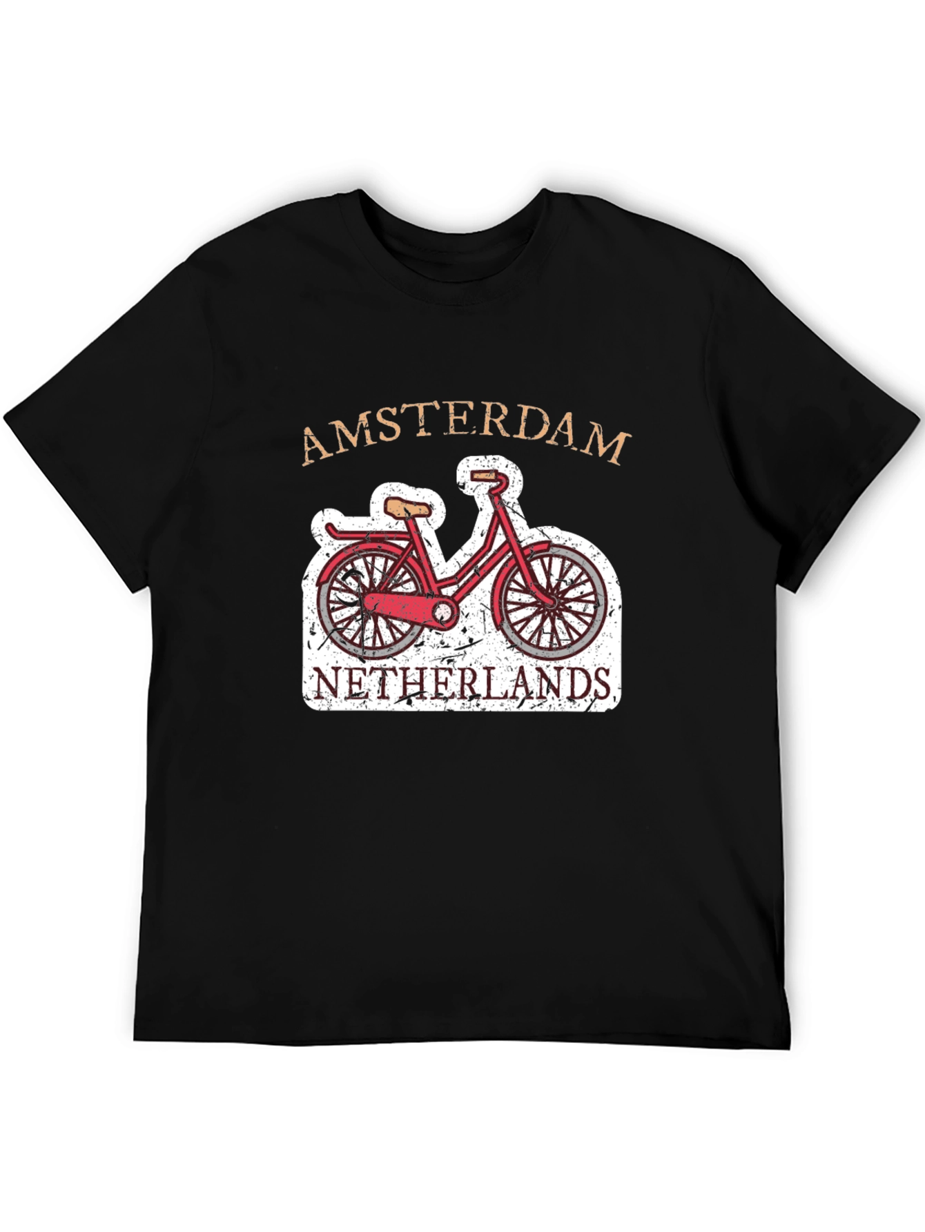 Amsterdam Netherlands Bicycle T-Shirt