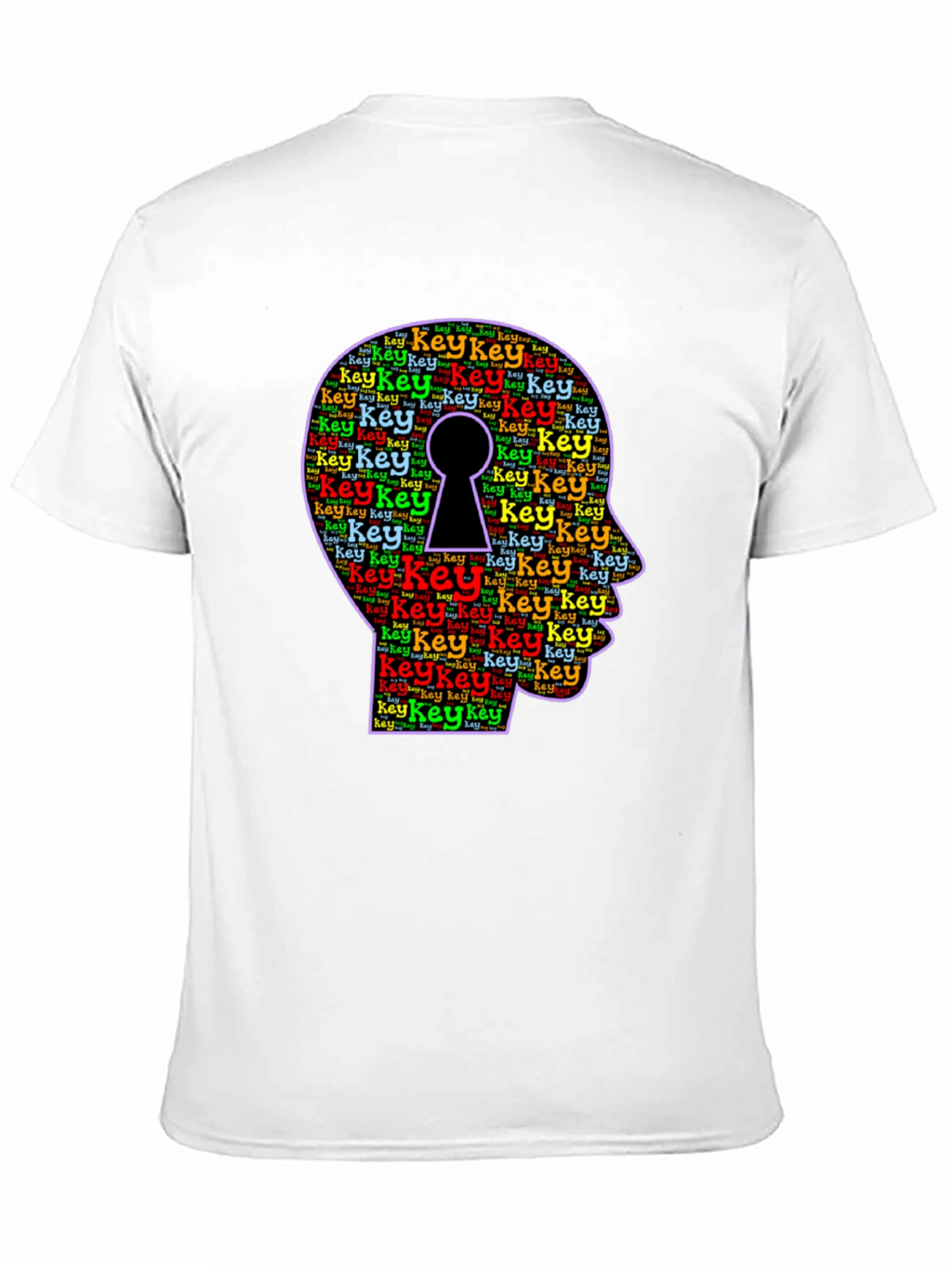 Key Head Graphic T-Shirt