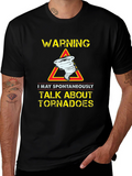 Warning Tornadoes Graphic T-Shirt