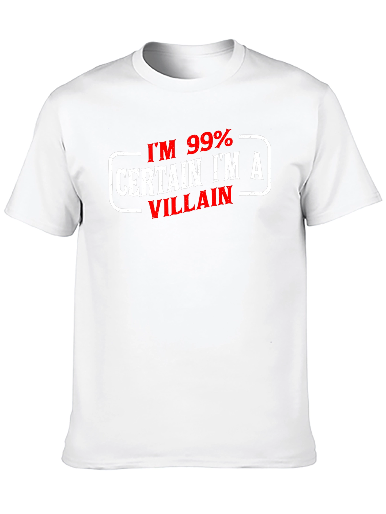 Villain T-Shirt - Funny Graphic Tee