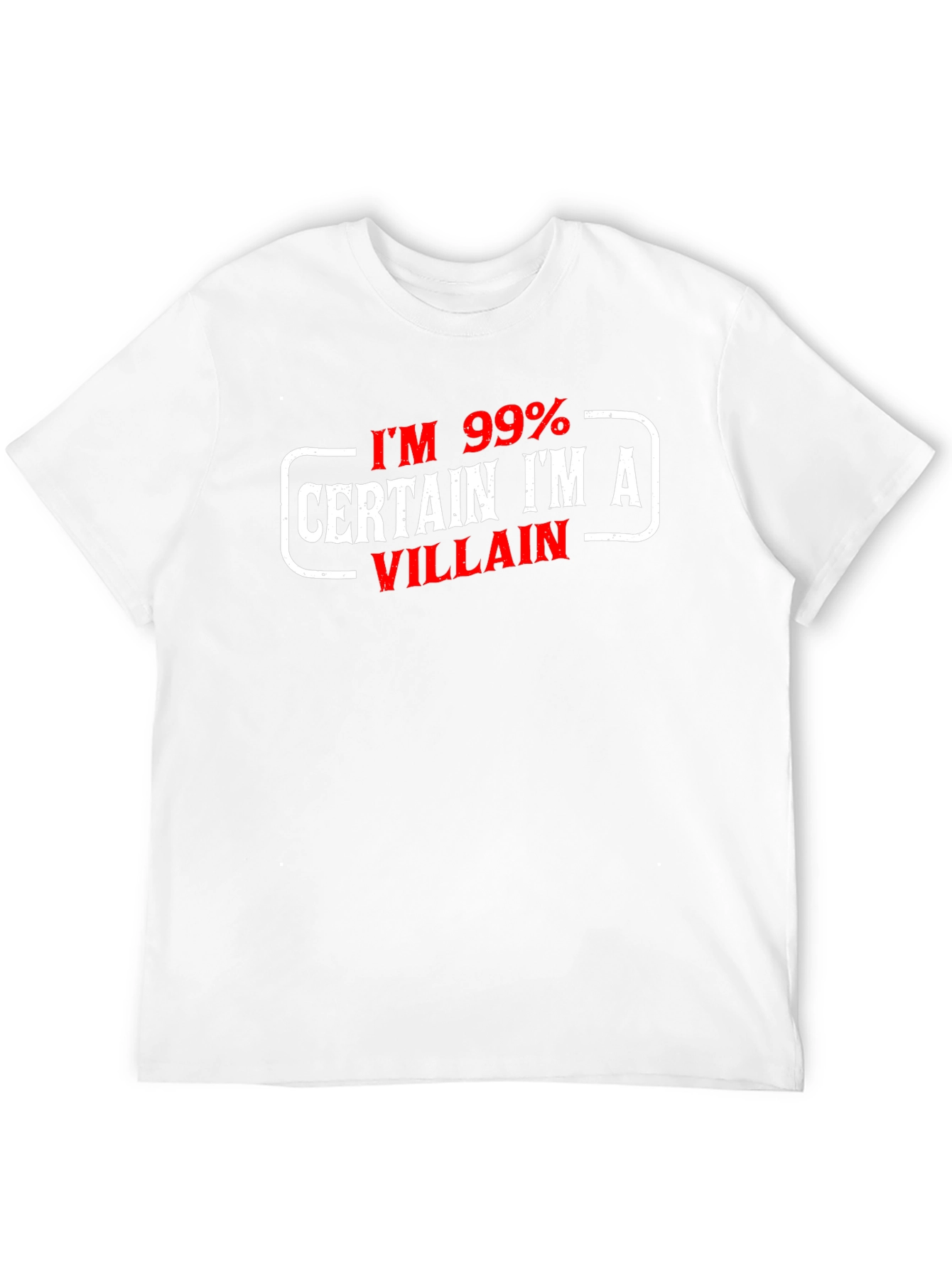 Villain T-Shirt - Funny Graphic Tee