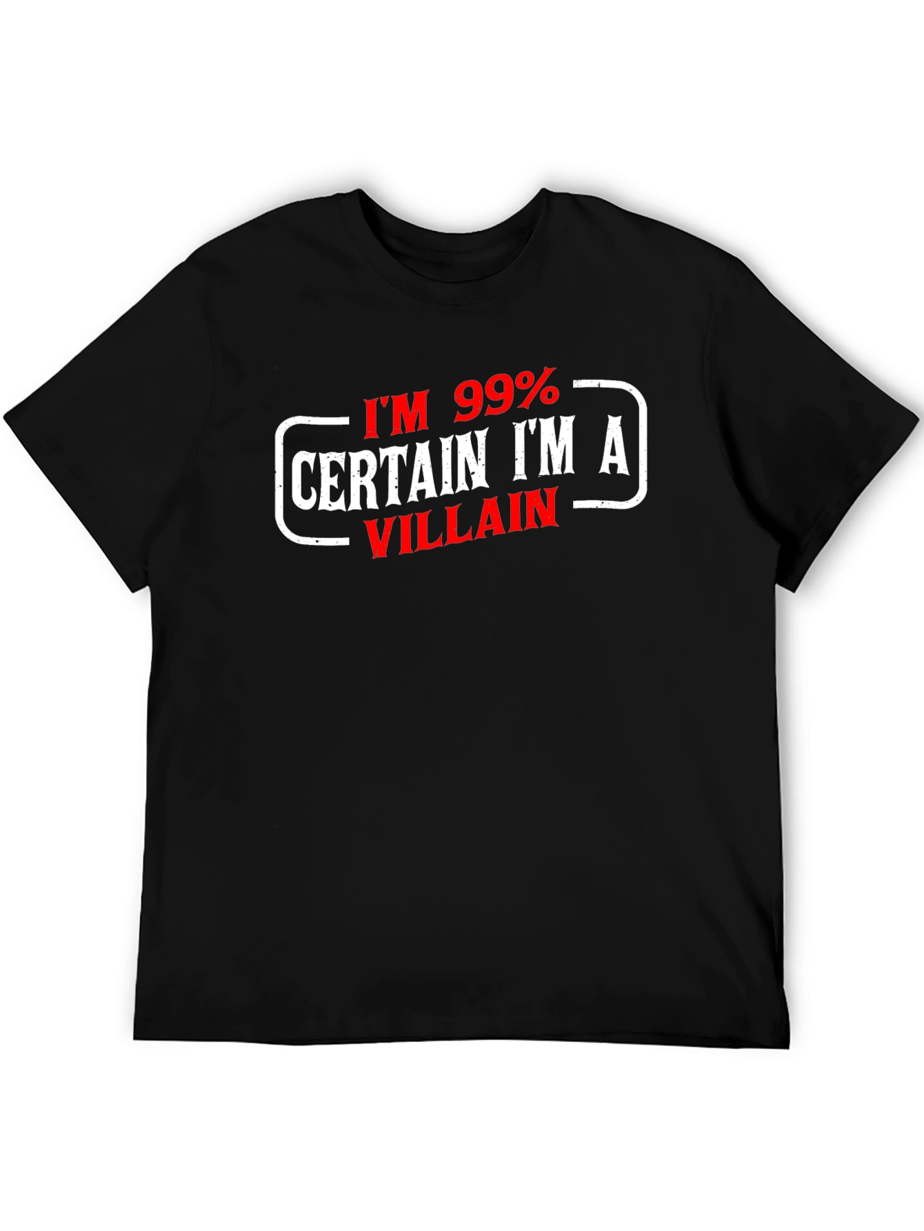 Villain T-Shirt - Funny Graphic Tee