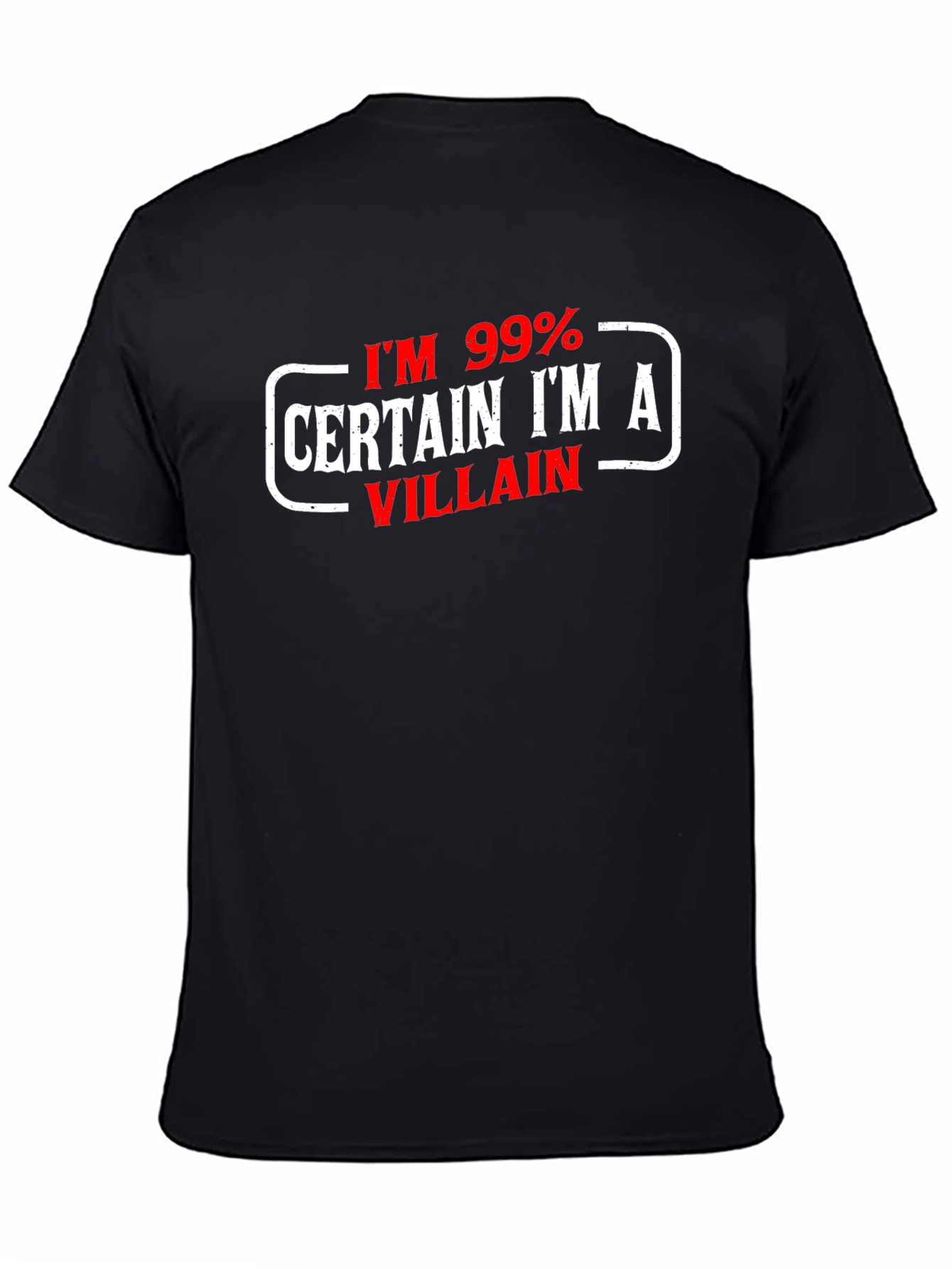 Villain T-Shirt - Funny Graphic Tee