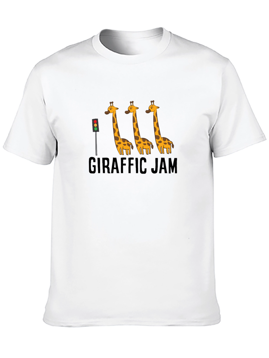 Giraffe Traffic Jam Graphic T-Shirt