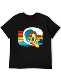 Surfing Avocado Graphic Tee
