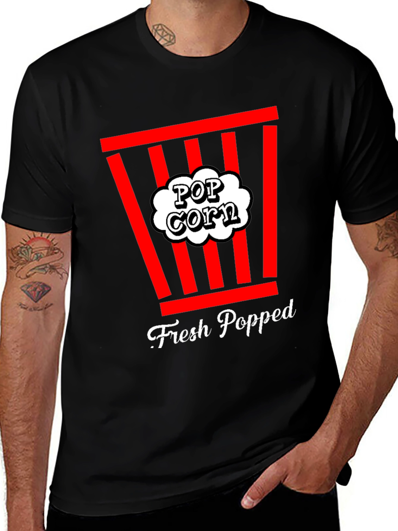 Popcorn T-Shirt - Fresh Popped Graphic Tee