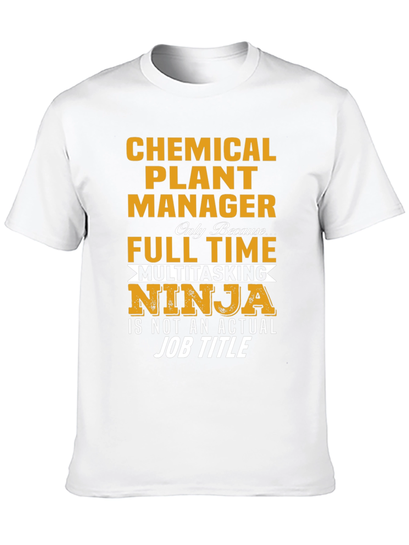Chemical Plant Manager Ninja T-Shirt
