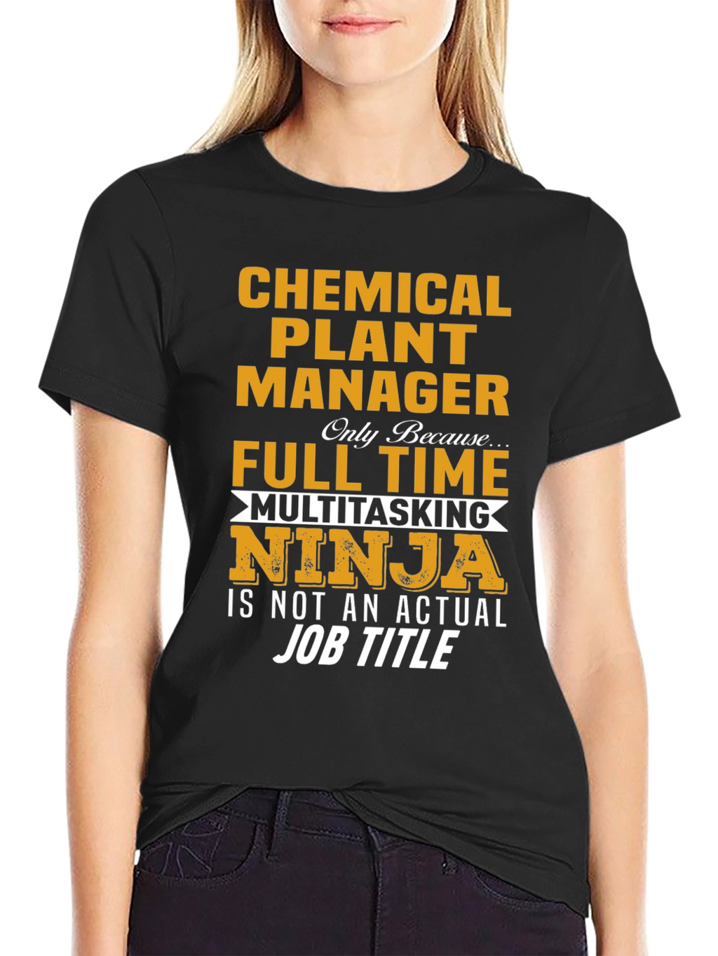 Chemical Plant Manager Ninja T-Shirt