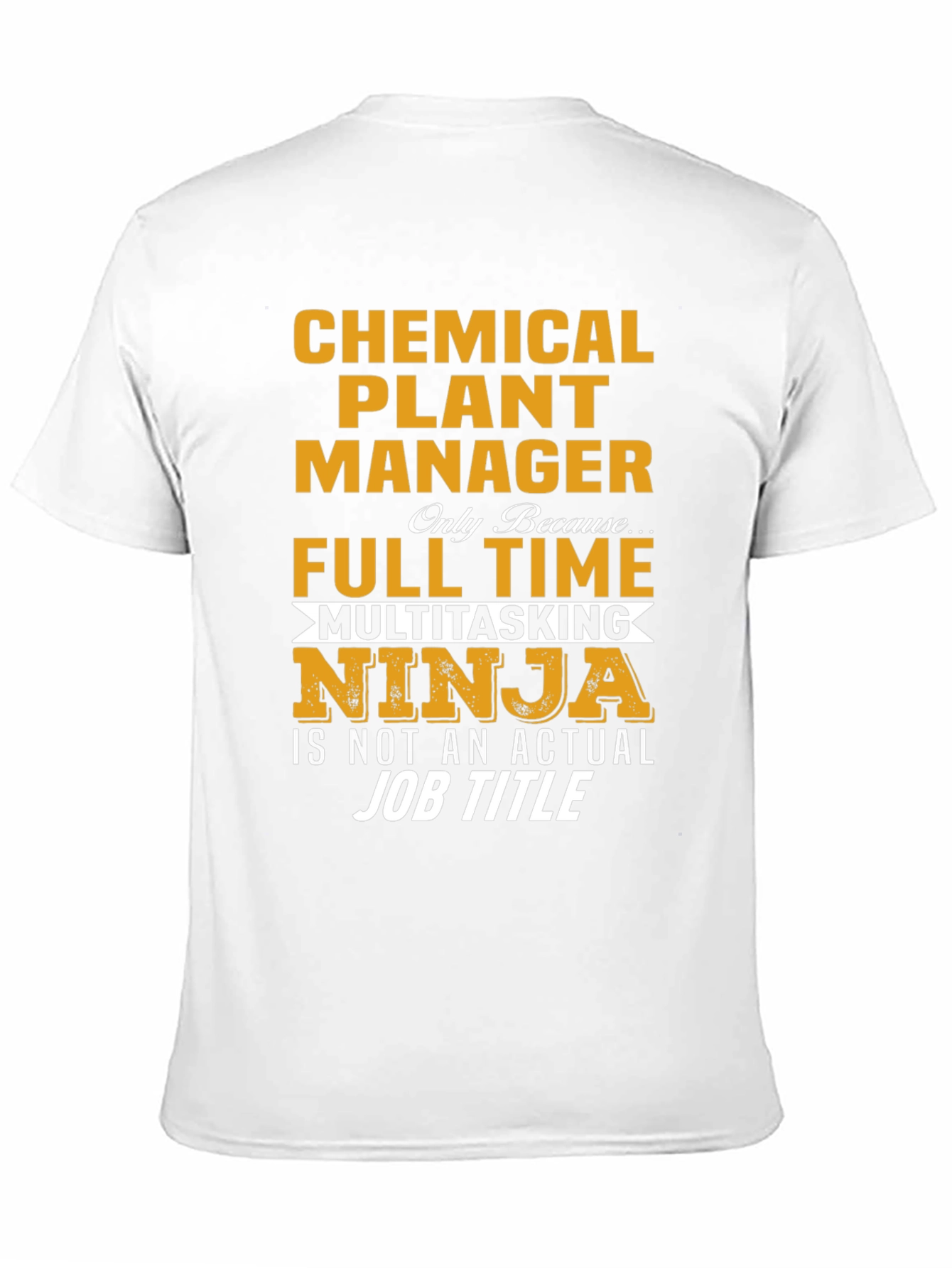 Chemical Plant Manager Ninja T-Shirt