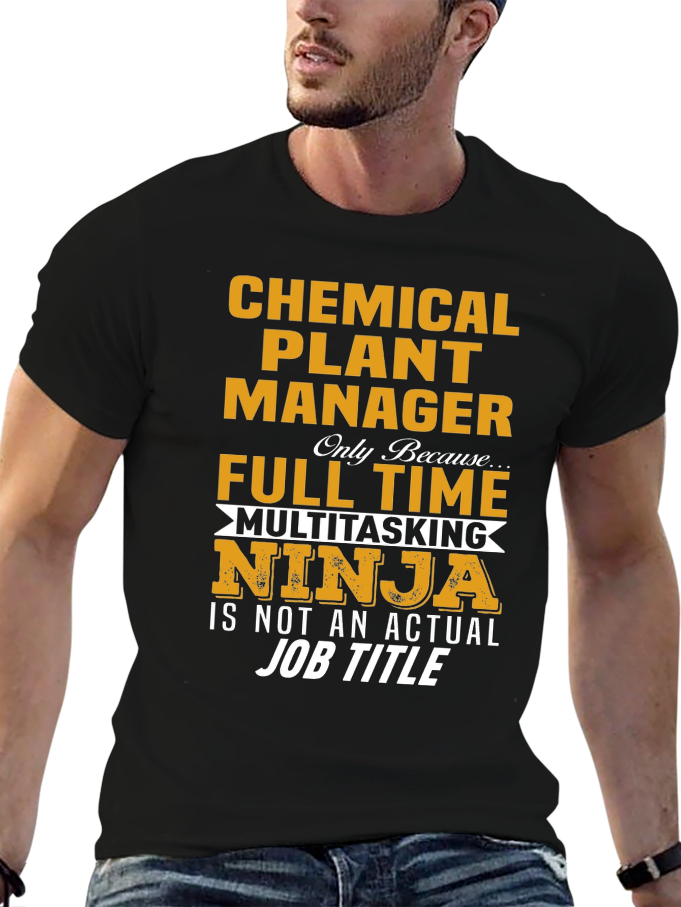 Chemical Plant Manager Ninja T-Shirt