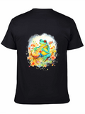 Frog Playing Guitar Graphic T-Shirt