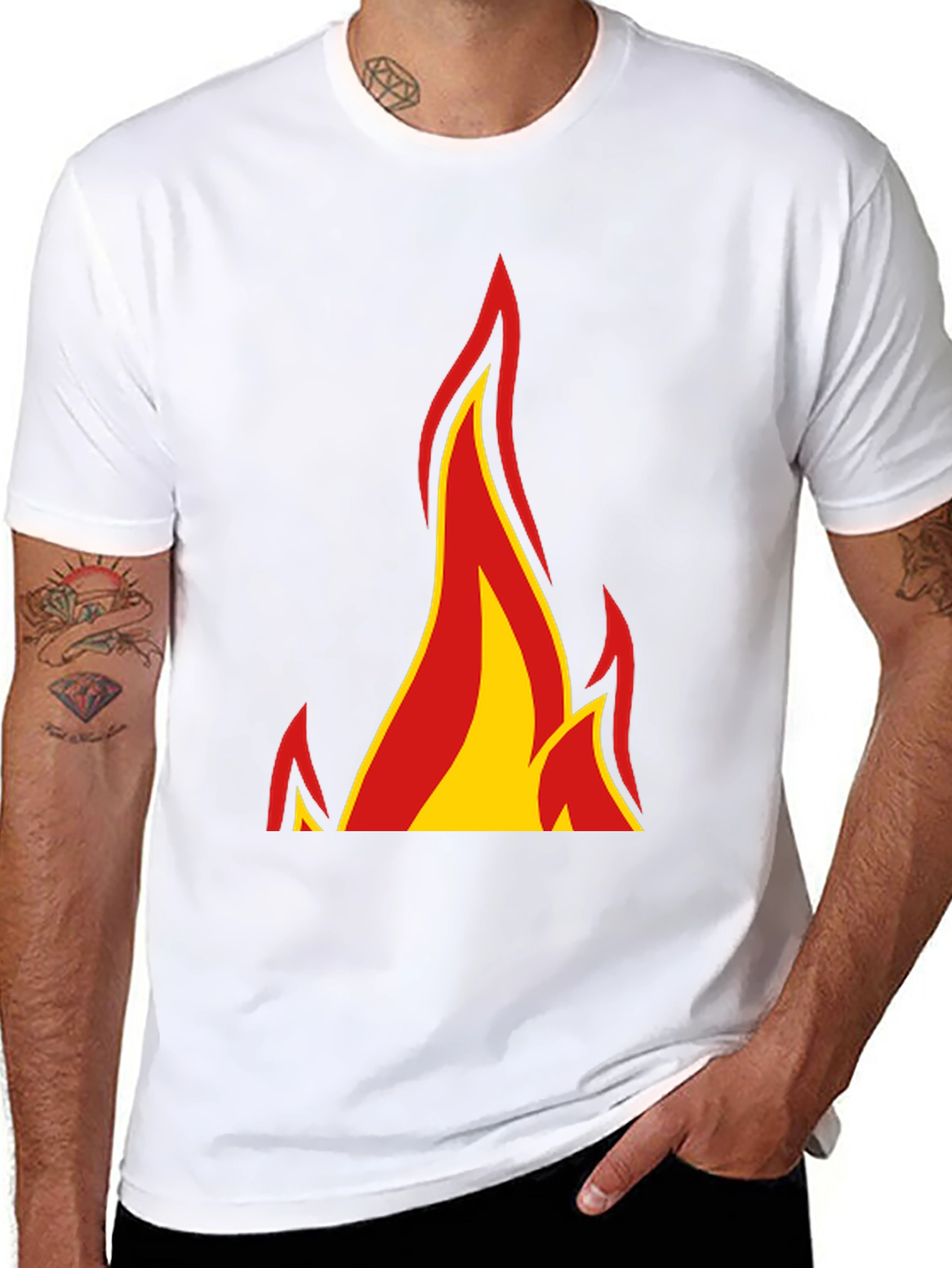 Flaming Hot Graphic Tee - Bold Style!