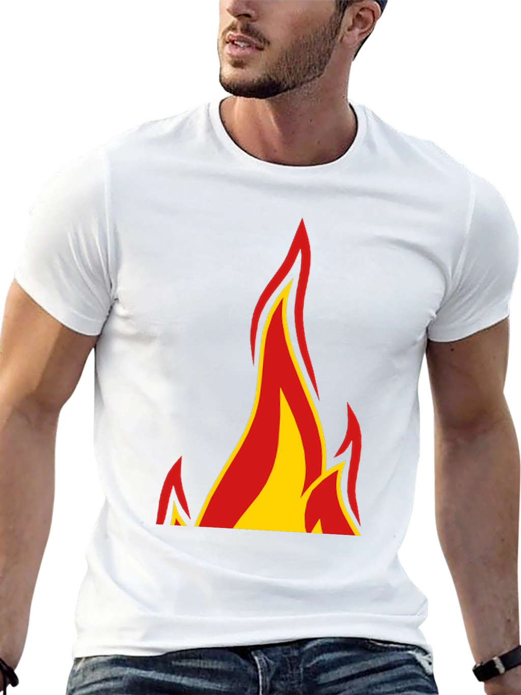 Flaming Hot Graphic Tee - Bold Style!