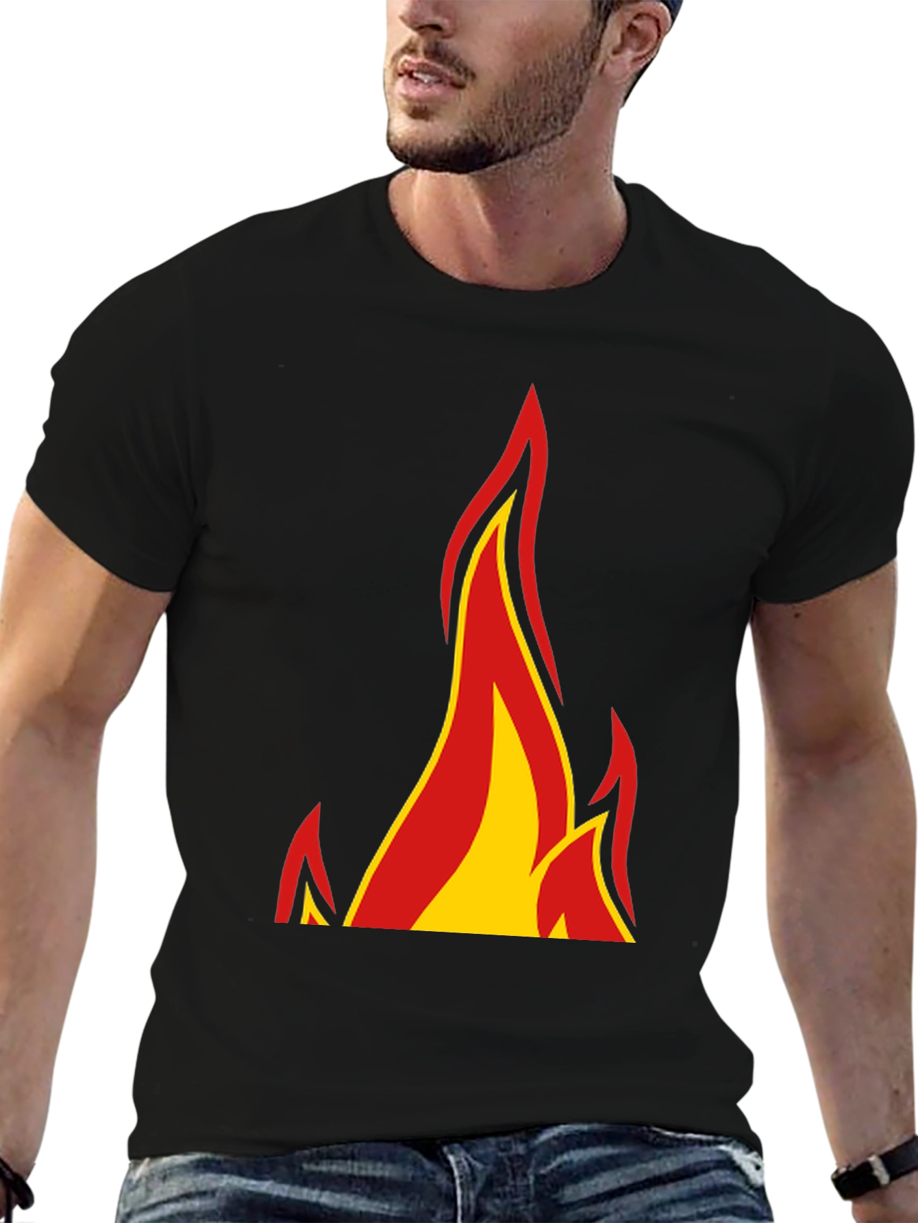 Flaming Hot Graphic Tee - Bold Style!