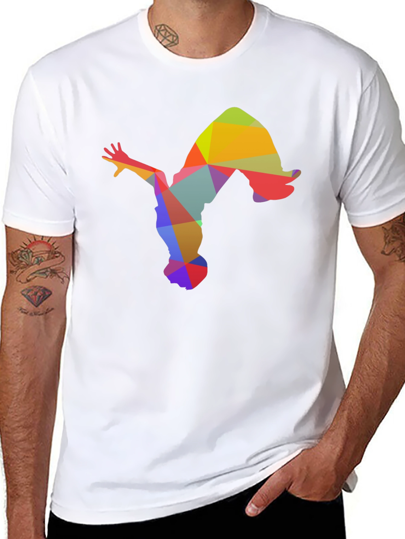 Geometric Acrobat T-Shirt