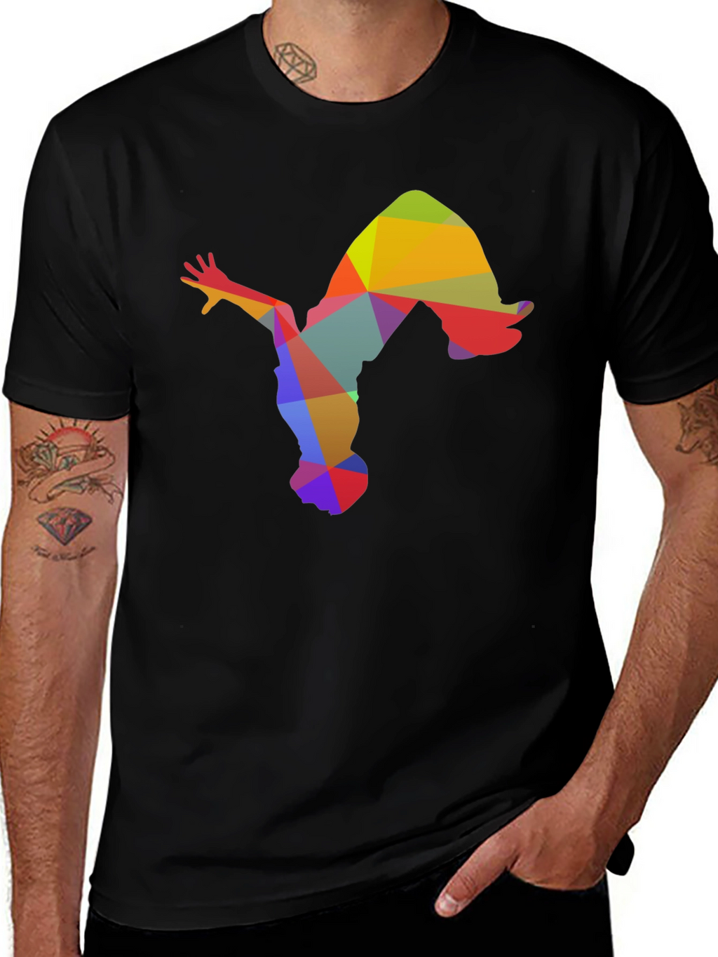 Geometric Acrobat T-Shirt