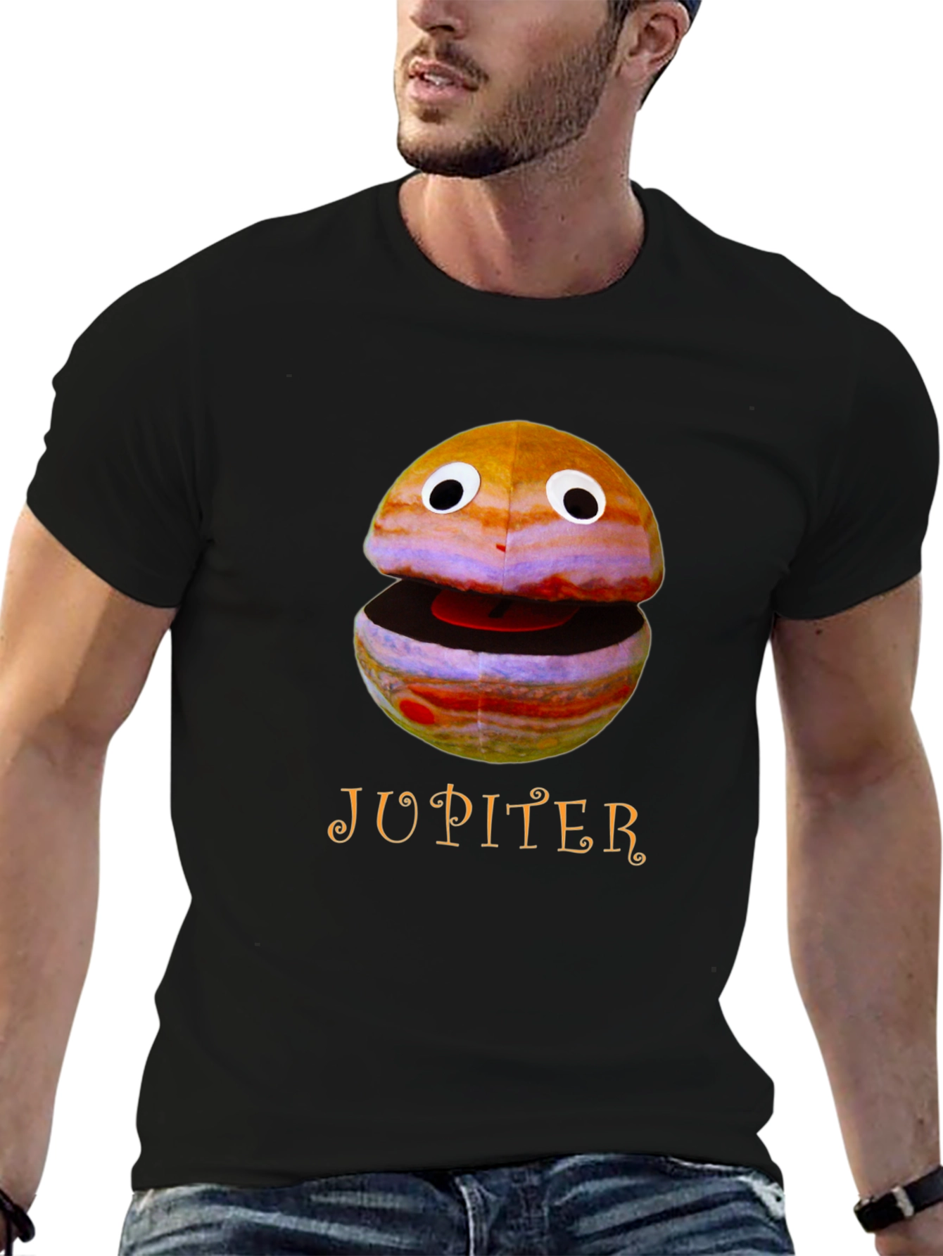 Jupiter Planet Graphic T-Shirt - Unique Space Design