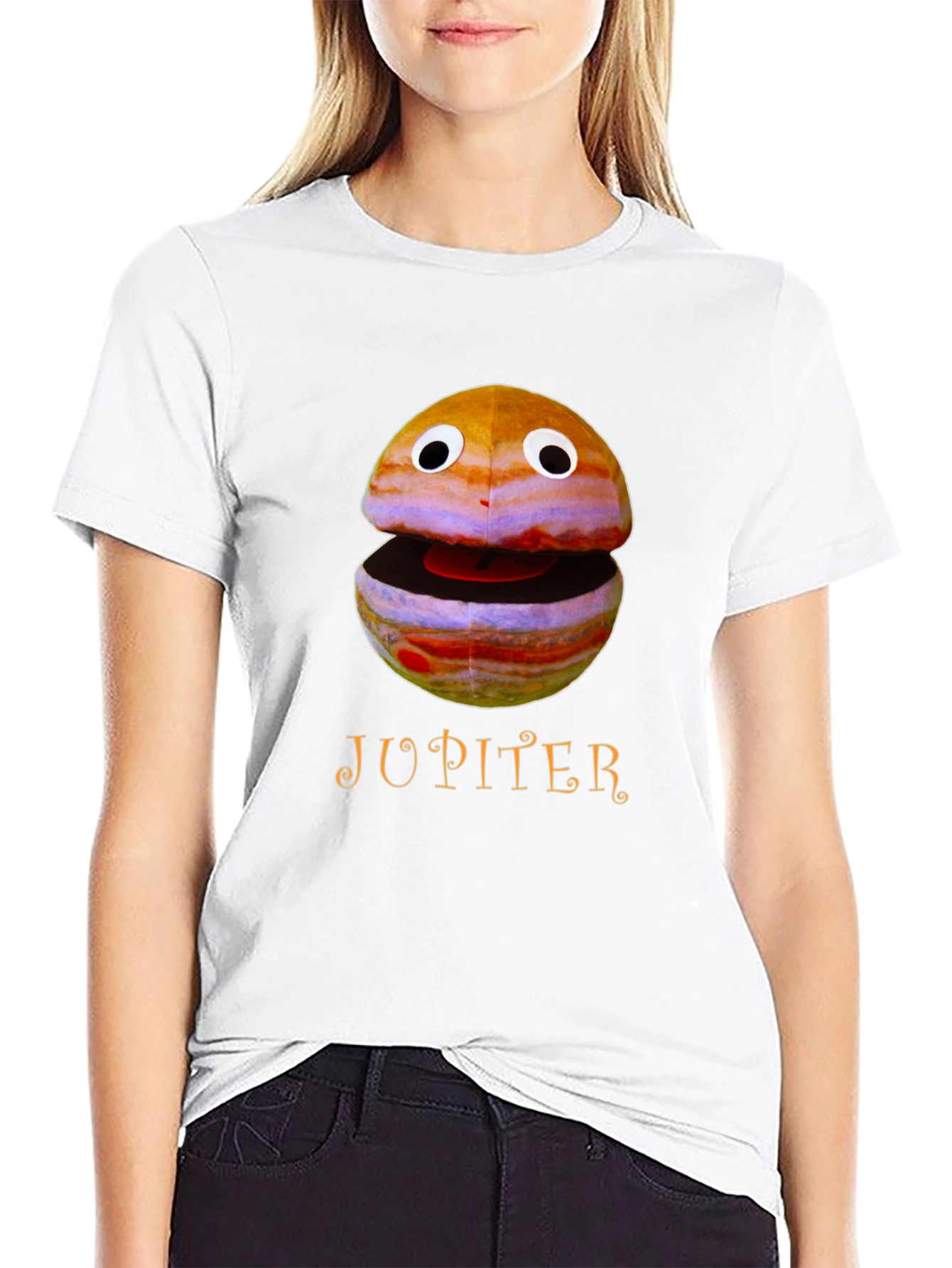 Jupiter Planet Graphic T-Shirt - Unique Space Design