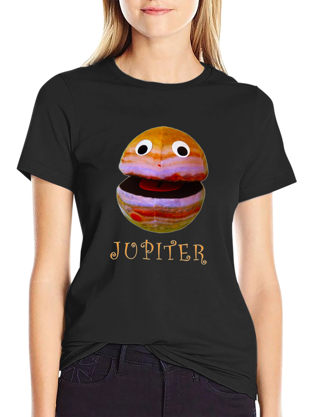 Jupiter Planet Graphic T-Shirt - Unique Space Design