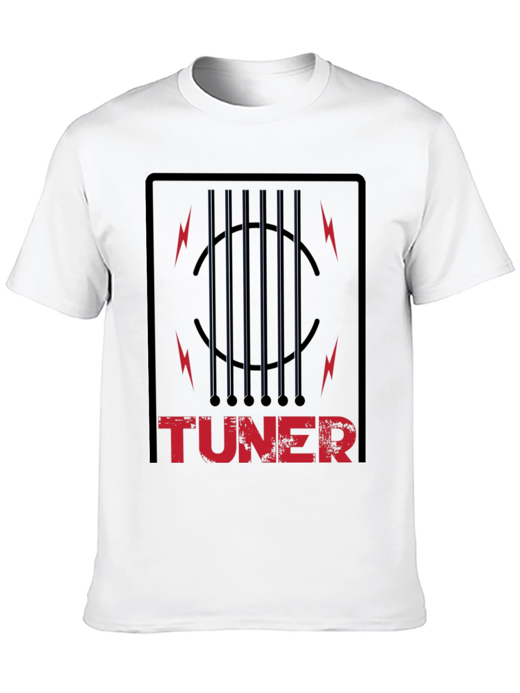 Guitar Tuner T-Shirt - Musician Graphic Tee