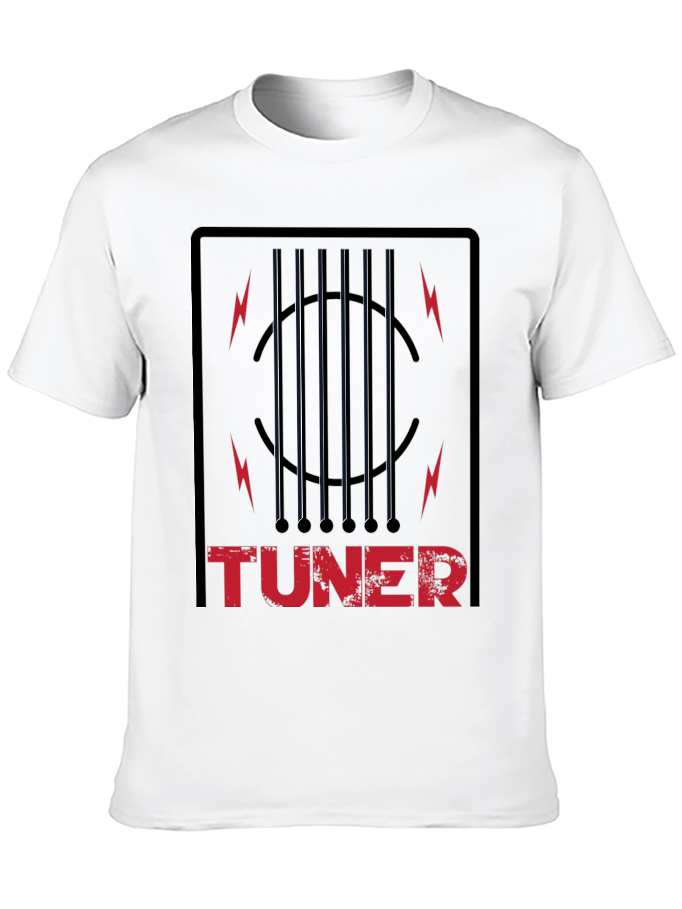 Guitar Tuner T-Shirt - Musician Graphic Tee