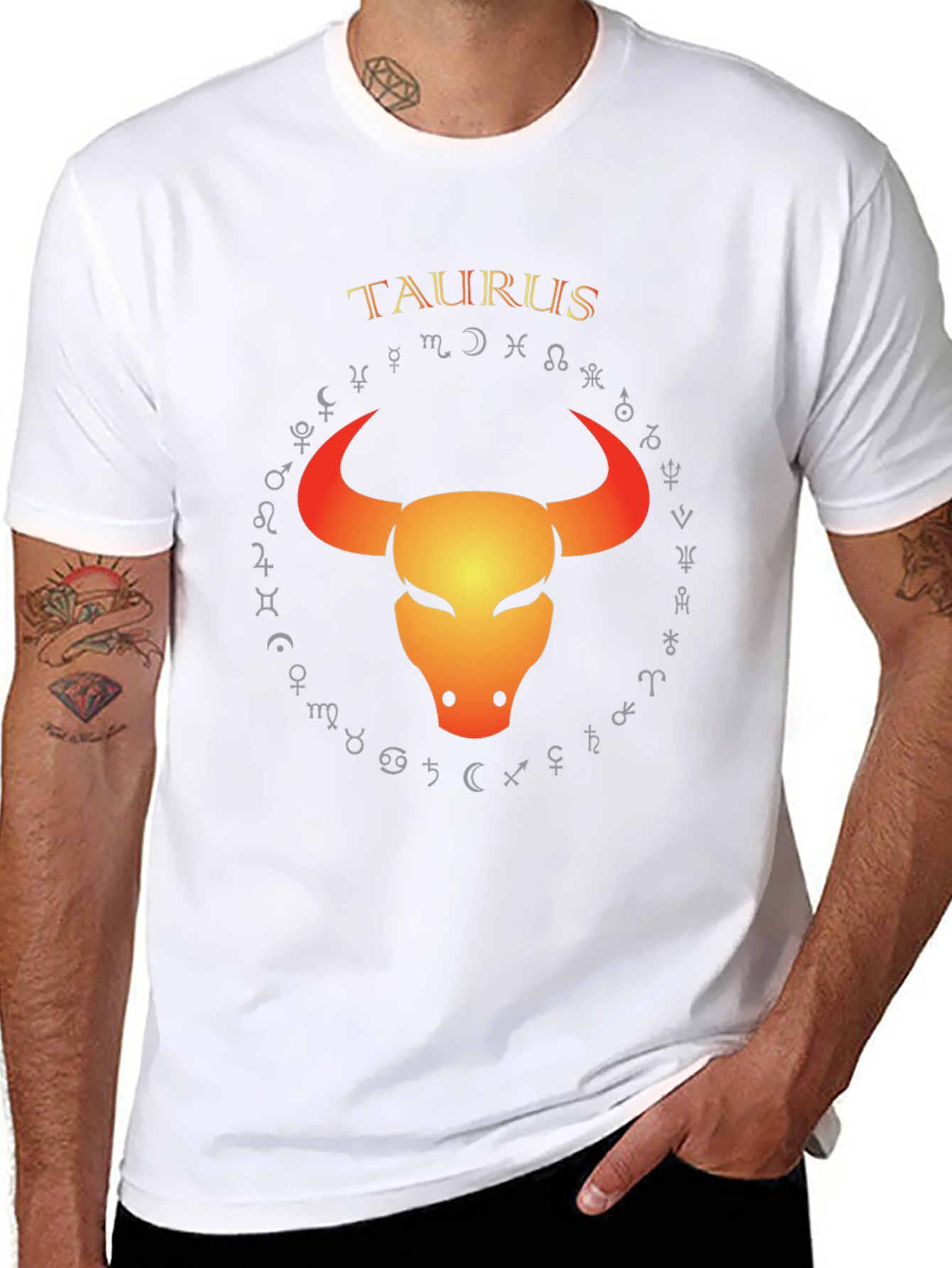 Taurus Zodiac T-Shirt - Bull Sign Apparel