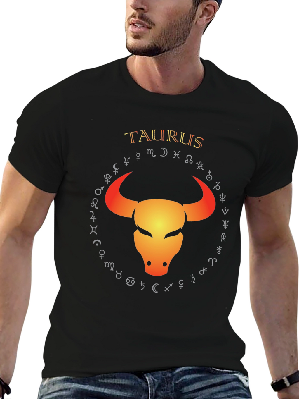 Taurus Zodiac T-Shirt - Bull Sign Apparel