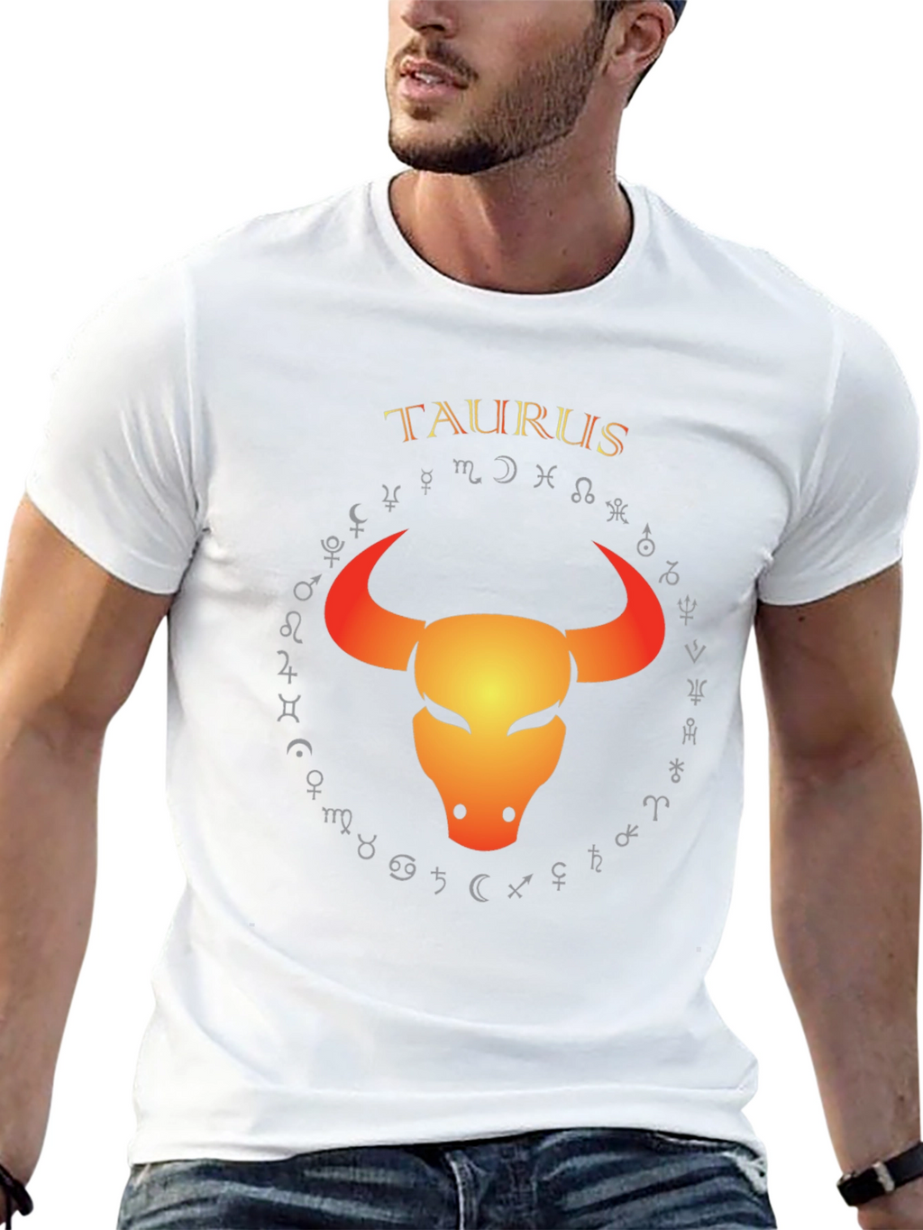 Taurus Zodiac T-Shirt - Bull Sign Apparel