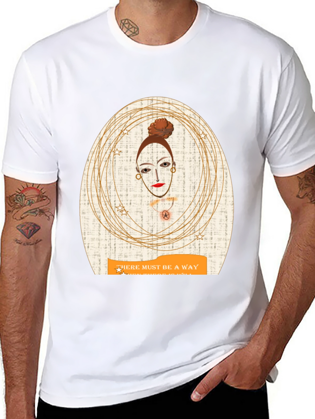 Unique Graphic Tee - There Must Be A Way