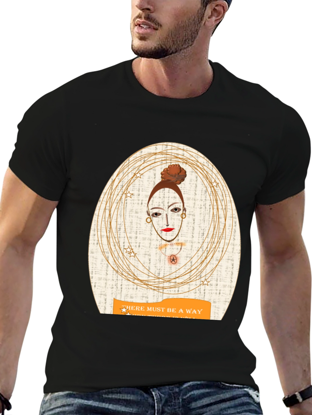 Unique Graphic Tee - There Must Be A Way