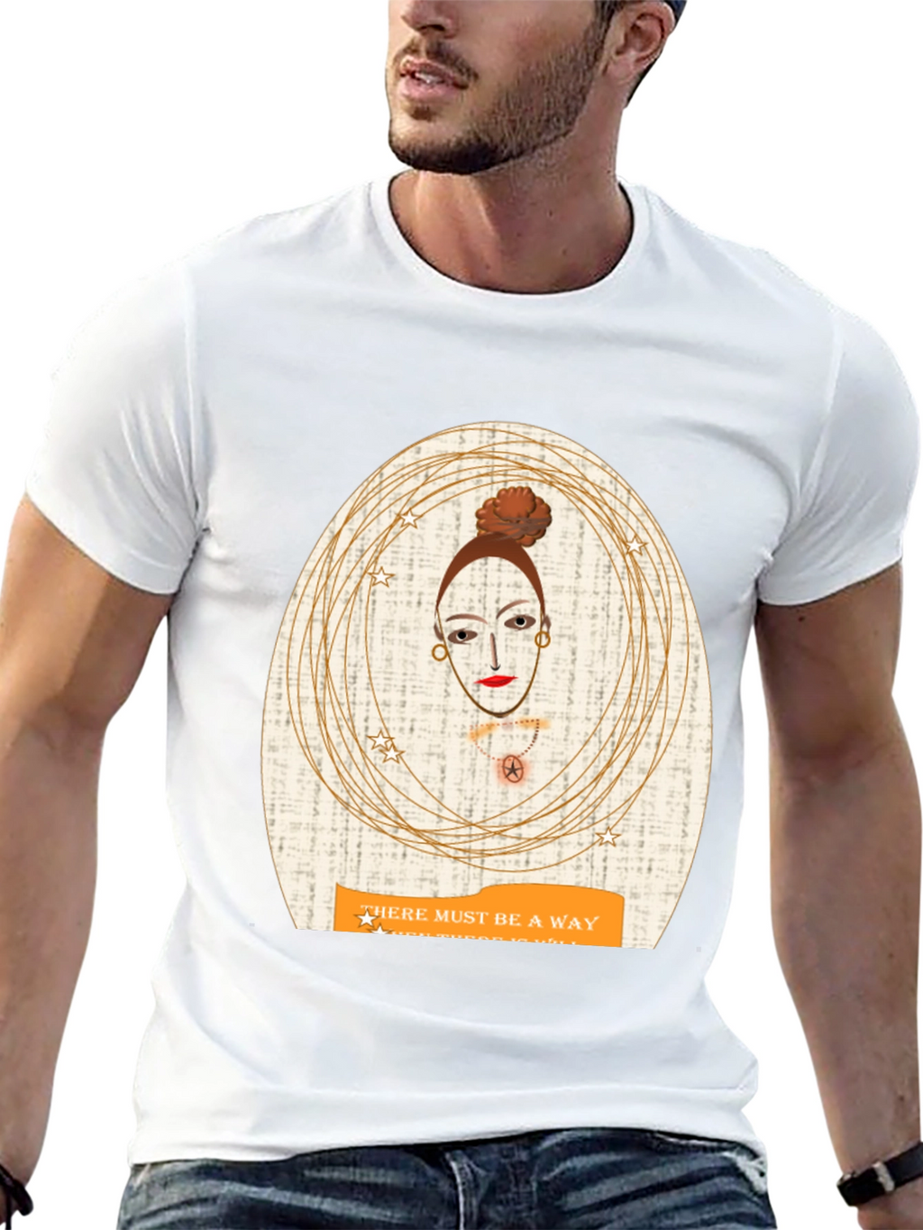 Unique Graphic Tee - There Must Be A Way
