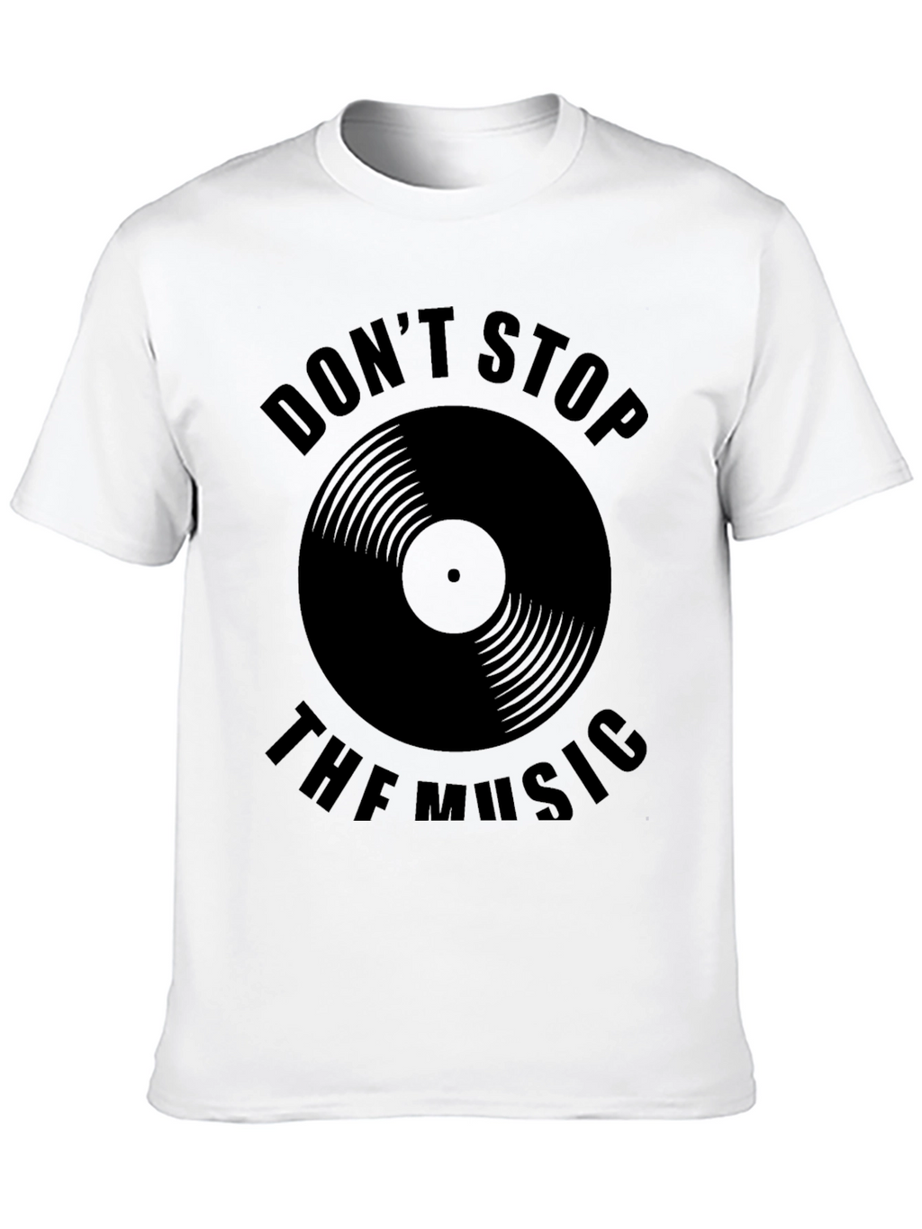 Dont Stop The Music Graphic Tee