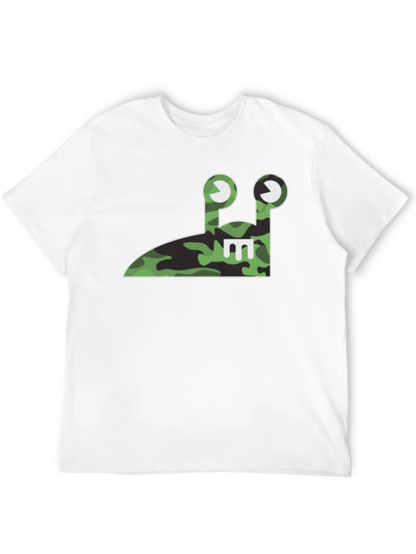 Camo Slug E T-Shirt - Fun Unique Design