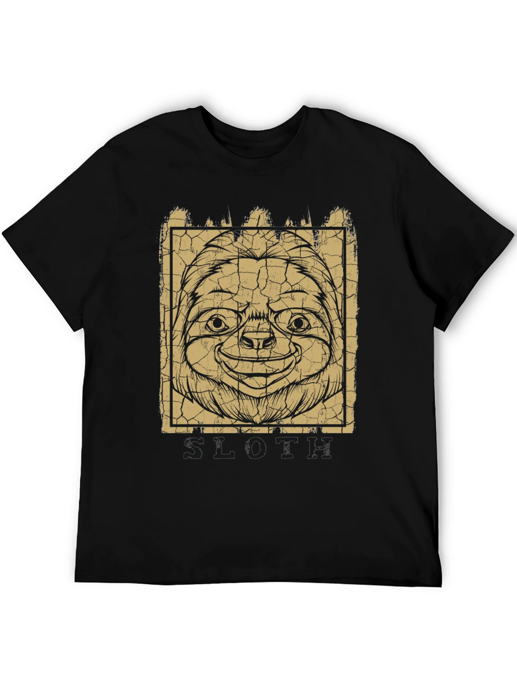 Sloth Graphic Print Tee - Relaxed Fit