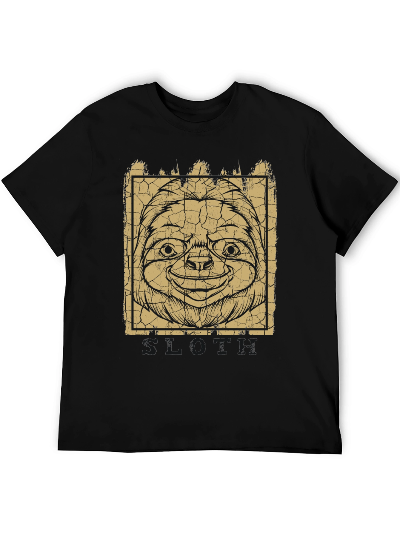 Sloth Graphic Print Tee - Relaxed Fit