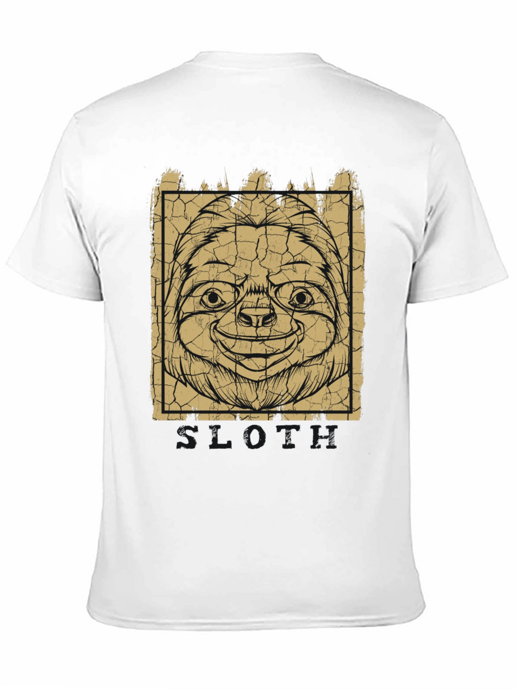 Sloth Graphic Print Tee - Relaxed Fit