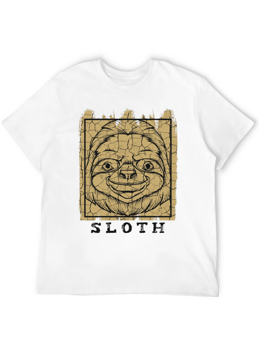 Sloth Graphic Print Tee - Relaxed Fit