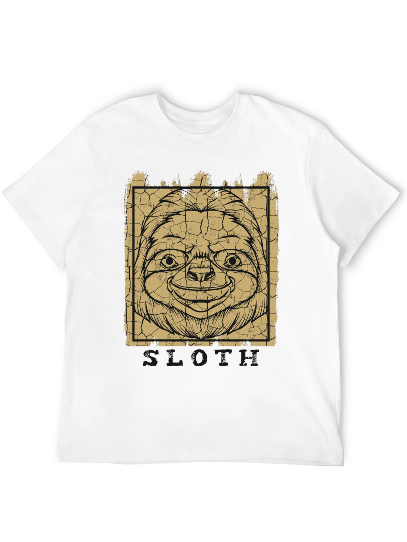 Sloth Graphic Print Tee - Relaxed Fit