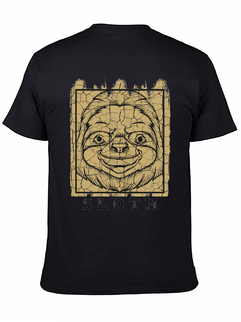 Sloth Graphic Print Tee - Relaxed Fit