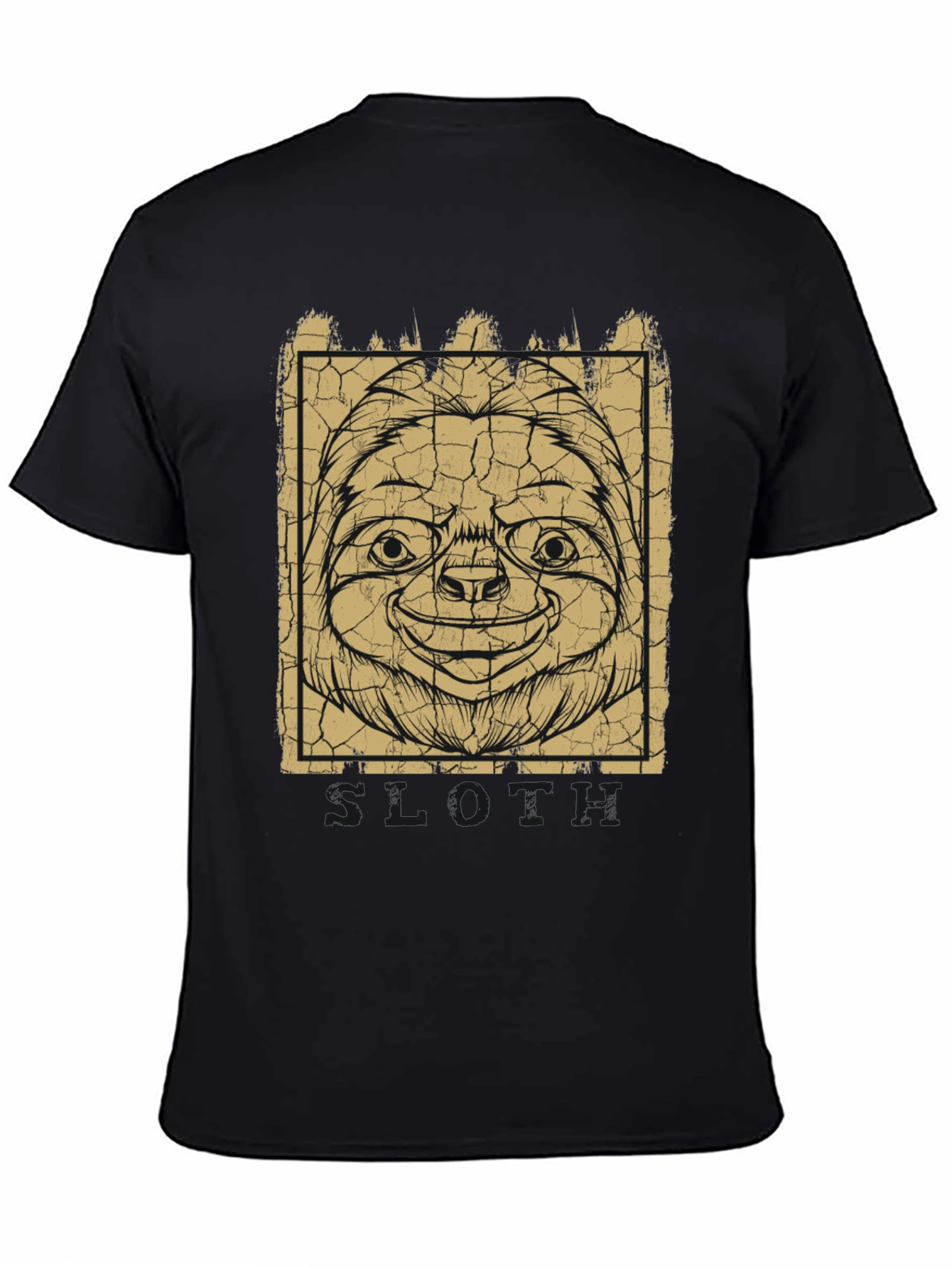 Sloth Graphic Print Tee - Relaxed Fit