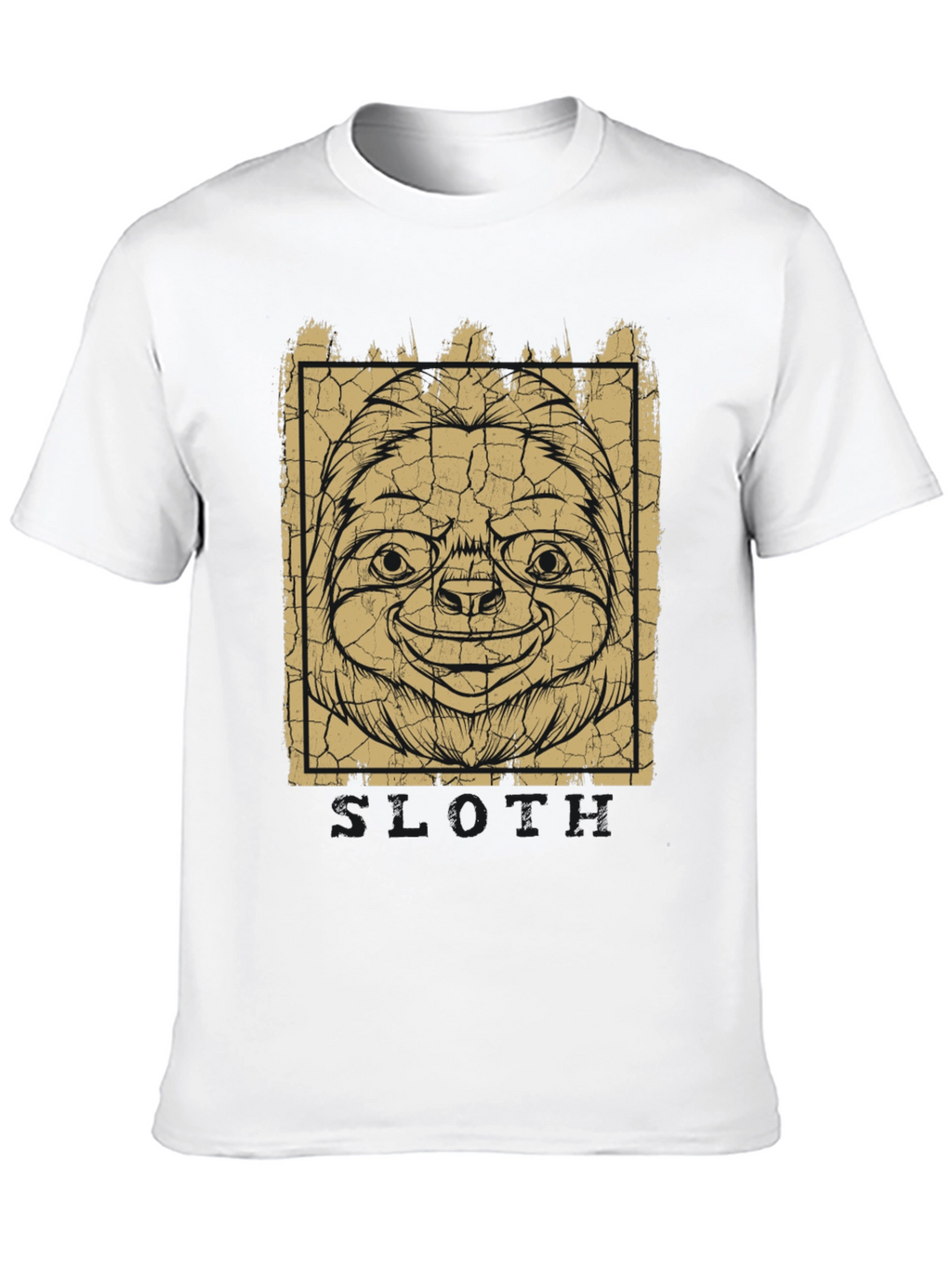 Sloth Graphic Print Tee - Relaxed Fit