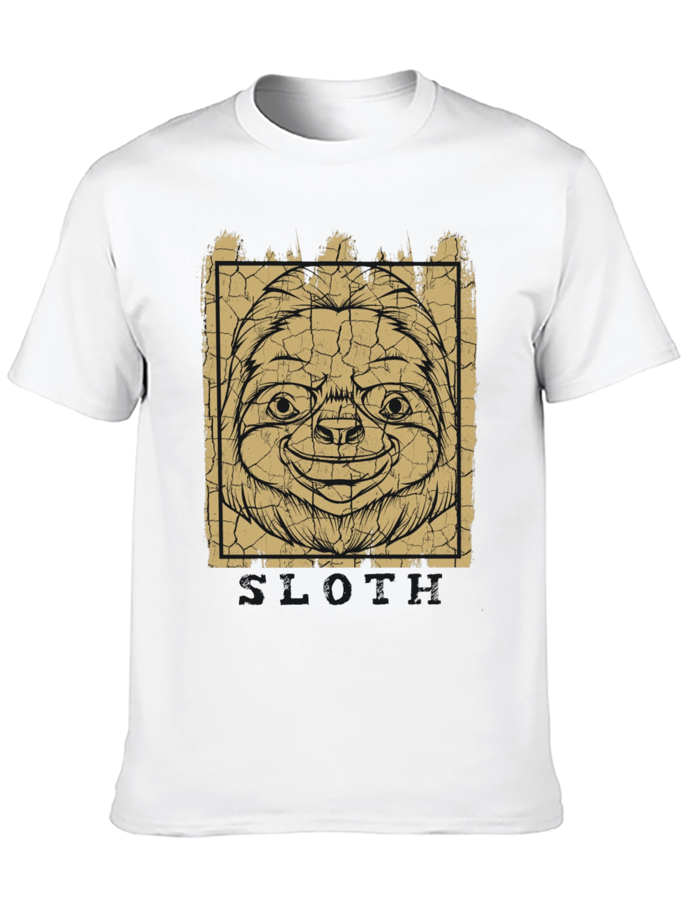 Sloth Graphic Print Tee - Relaxed Fit